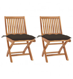 Chaises de jardin 2 pcs...