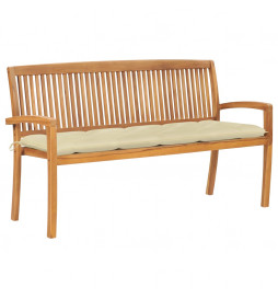 Banc de jardin empilable et...