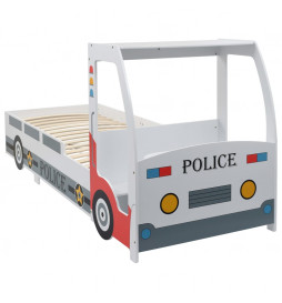 Lit voiture de police avec...