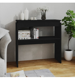 Table console Noir 80x30x80...