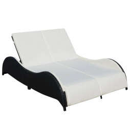Chaise longue double avec...