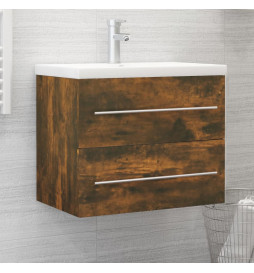 Armoire de lavabo Chêne...