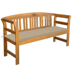Banc de jardin avec coussin...