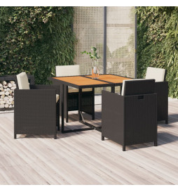 Mobilier à dîner de jardin...