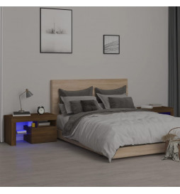 Tables de chevet 2 pcs et...