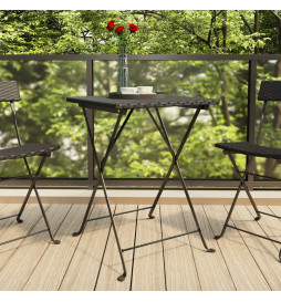 Table de bistrot pliante...