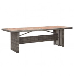Table de jardin 240x90x74...