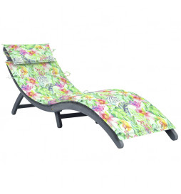 Chaise longue avec coussin...