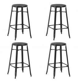 Tabourets de bar lot de 4...