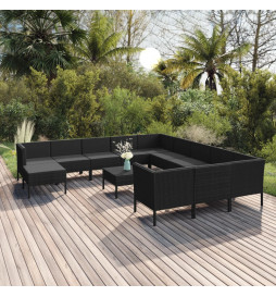 Salon de jardin 13 pcs avec...