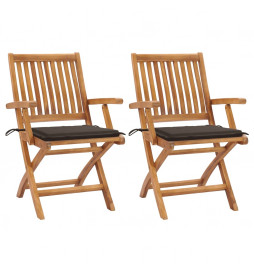 Chaises de jardin 2 pcs...