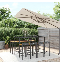 Ensemble de bar jardin 9...