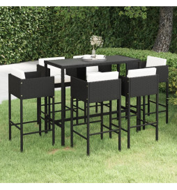 Ensemble de bar de jardin 7...