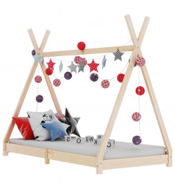 Cadre de lit d'enfant Bois...