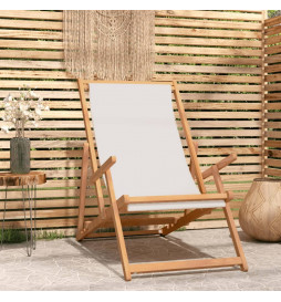 Chaise de plage pliable...