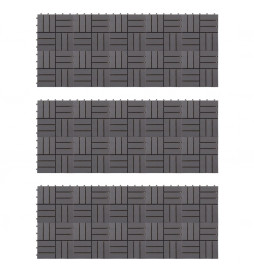 Carreaux de terrasse 30pcs...