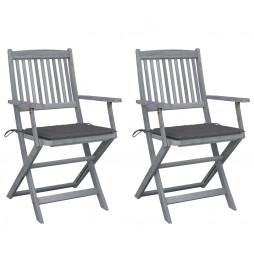 Chaises pliables...