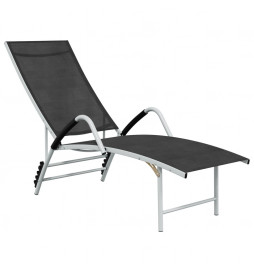 Chaise longue Textilène et...