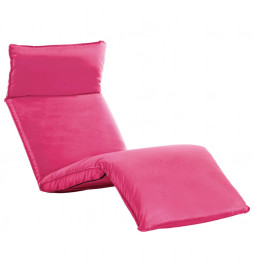 Chaise longue pliable Tissu...