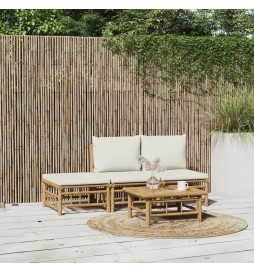 Salon de jardin 4 pcs avec...