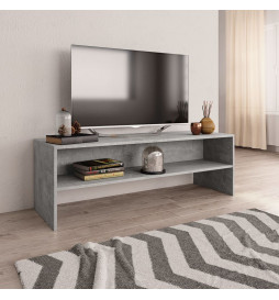 Meuble TV Gris béton 120 x...