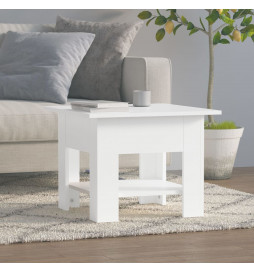 Table basse blanc 55x55x42...