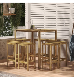 Table de bar 110x100x110 cm...