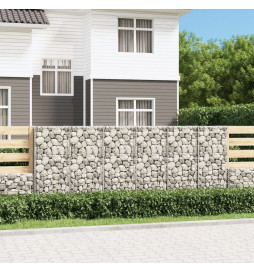 Mur en gabion avec...