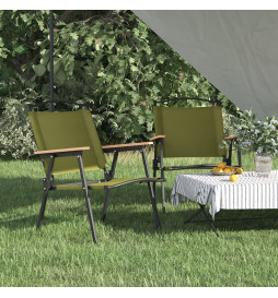 Chaises de camping 2 pcs...