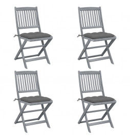 Chaises pliables...