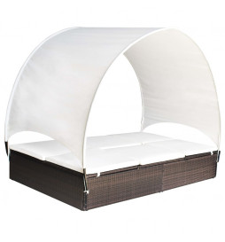 Chaise longue double avec...
