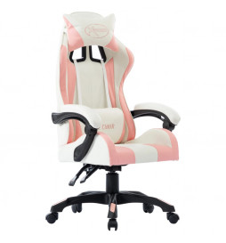 Fauteuil de jeux vidéo Rose...