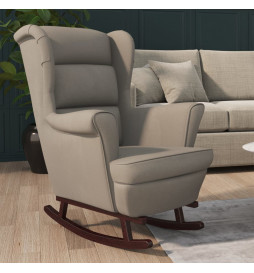 Fauteuil à bascule et pieds...