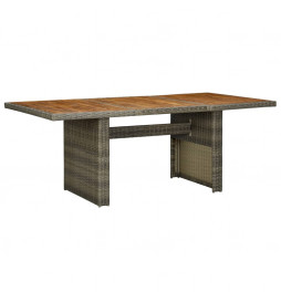 Table de jardin Marron...