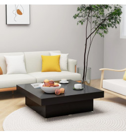 Table basse Noir 90x90x28...