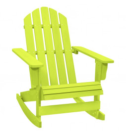 Chaise à bascule de jardin...