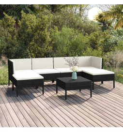 Salon de jardin 7 pcs avec...