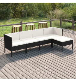 Salon de jardin 5 pcs avec...