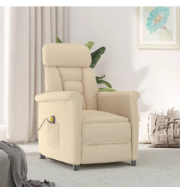 Fauteuil de massage Crème...