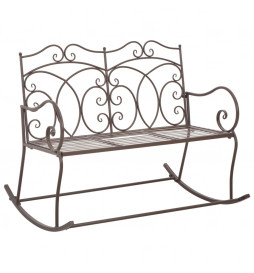 Banc de jardin 104 cm Fer...