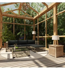 Salon de jardin 5 pcs avec...