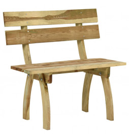 Banc de jardin 110 cm Bois...