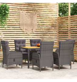 Mobilier à dîner de jardin...