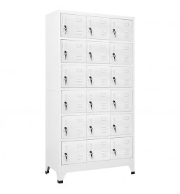 Armoire à casier avec 18...
