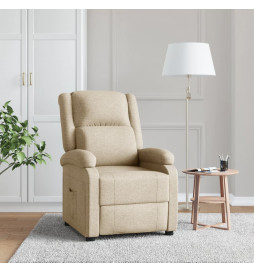 Fauteuil inclinable Crème...