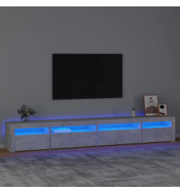 Meuble TV avec lumières LED...