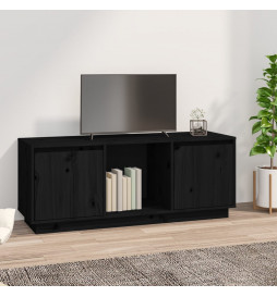 Meuble TV Noir 110,5x35x44...