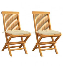 Chaises de jardin 2 pcs...