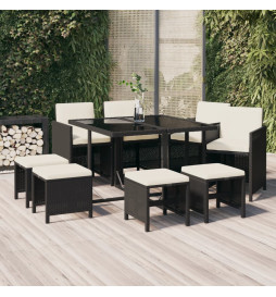 Mobilier à dîner de jardin...