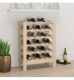 Casier à vin 61,5x30x82 cm...